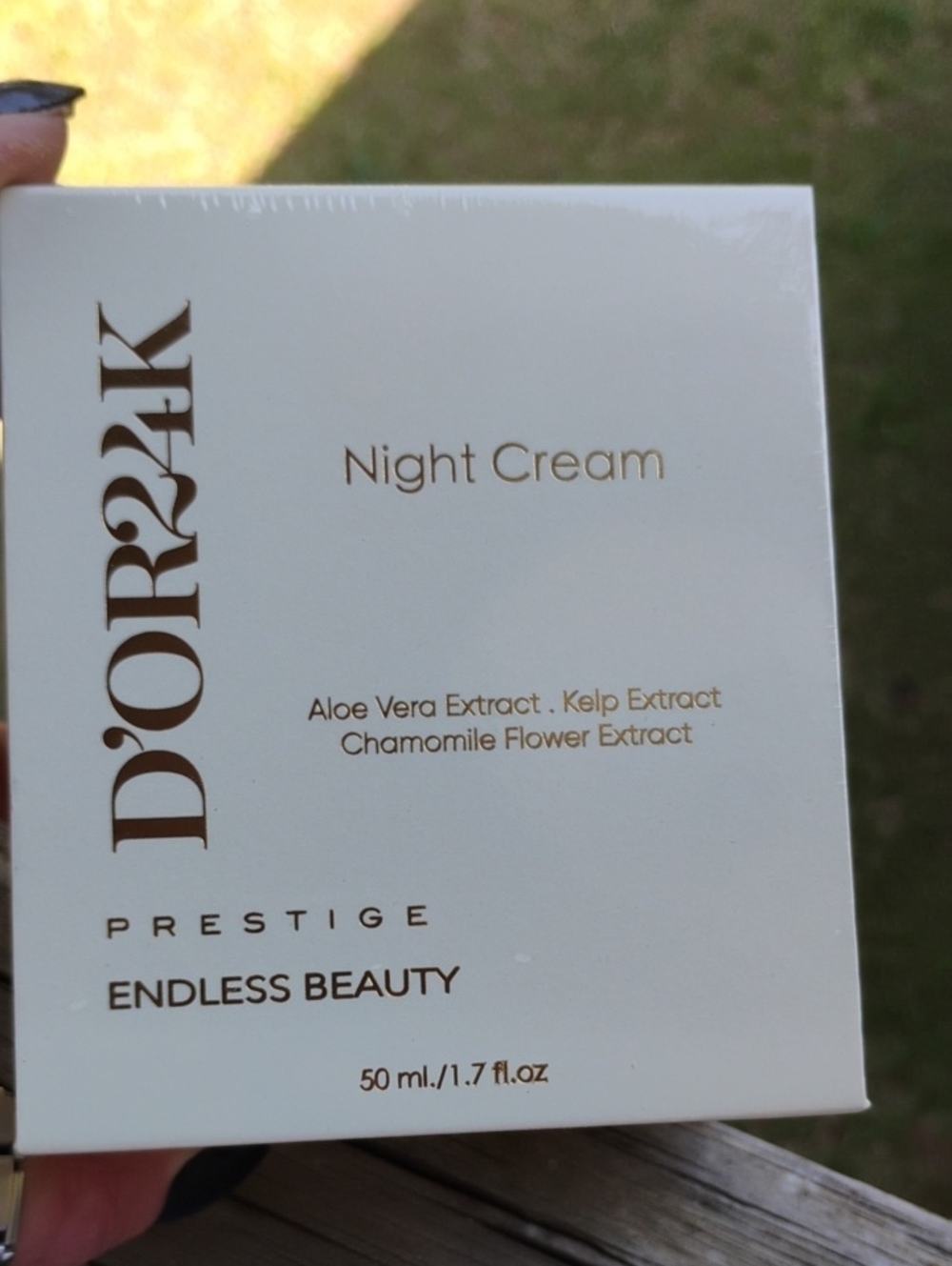 Prestige Night Cream Aloe Vera Extract Kelp And Chamomile Flower Extract Sealed